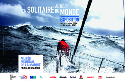 Le skipper Jérémie Beyou sur son IMOCA